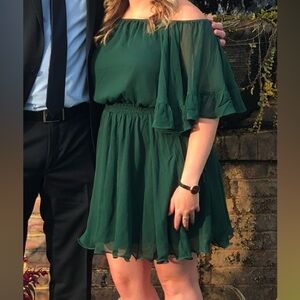 Endless Rose Off the Shoulder Mini Dress